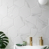 Stonehouse Studio Comino Hexagon Marble Effect Wall and Floor Tiles
