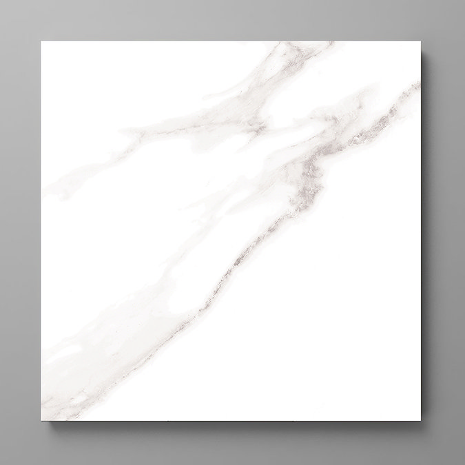 Comino Marble Effect Wall and Floor Tiles - 225 x 225mm