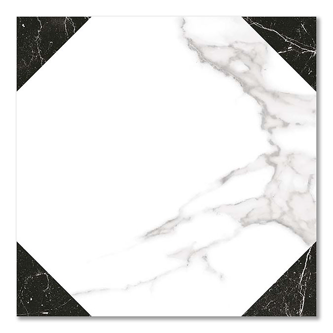 Stonehouse Studio Comino Octagon Marble Effect Floor Tiles 225 x 225mm