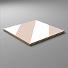 Stonehouse Studio Como Blush Geometric Patterned Wall and Floor Tiles - 225 x 225mm