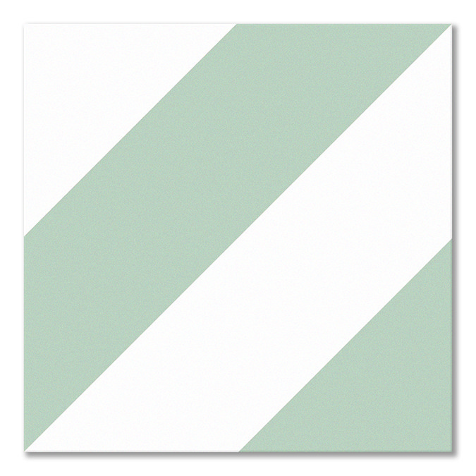 Stonehouse Studio Como Olive Geometric Patterned Wall and Floor Tiles - 225 x 225mm