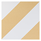 Stonehouse Studio Como Saffron Geometric Patterned Wall and Floor Tiles - 225 x 225mm