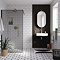 Stonehouse Studio Connaught Black Patterned Wall and Floor Tiles - 225 x 225mm