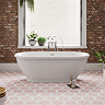 Stonehouse Studio Cosmos Blush Hexagon Wall & Floor Tiles - 225 x 225mm