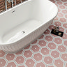 Stonehouse Studio Cosmos Blush Hexagon Wall & Floor Tiles - 225 x 225mm