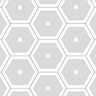 Stonehouse Studio Cosmos Dove Grey Hexagon Wall & Floor Tiles - 225 x 225mm