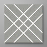 Stonehouse Studio Crossroads Charcoal Tiles - 225 x 225mm