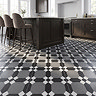Stonehouse Studio Croxley Charcoal Geometric Patterned Wall and Floor Tiles