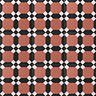 Stonehouse Studio Croxley Terracotta Geometric Patterned Wall and Floor Tiles 225 x 225mm
