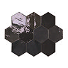 Stonehouse Studio Delphine Graphite Zellige Effect Hexagon Zellige Effect Tiles 108 x 124mm