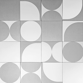 Stonehouse Studio Eclipse Ash Wall and Floor Tiles - 225 x 225mm