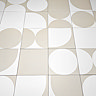 Stonehouse Studio Eclipse Parchment Wall and Floor Tiles - 225 x 225mm