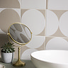 Stonehouse Studio Eclipse Parchment Wall and Floor Tiles - 225 x 225mm