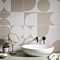 Stonehouse Studio Eclipse Parchment Wall and Floor Tiles - 225 x 225mm