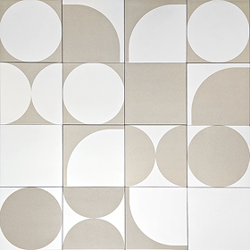 Stonehouse Studio Eclipse Parchment Wall and Floor Tiles - 225 x 225mm