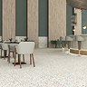 Farhill Coloured Flecks Terrazzo Effect Floor Tiles - 608 x 608mm  Feature Large Image