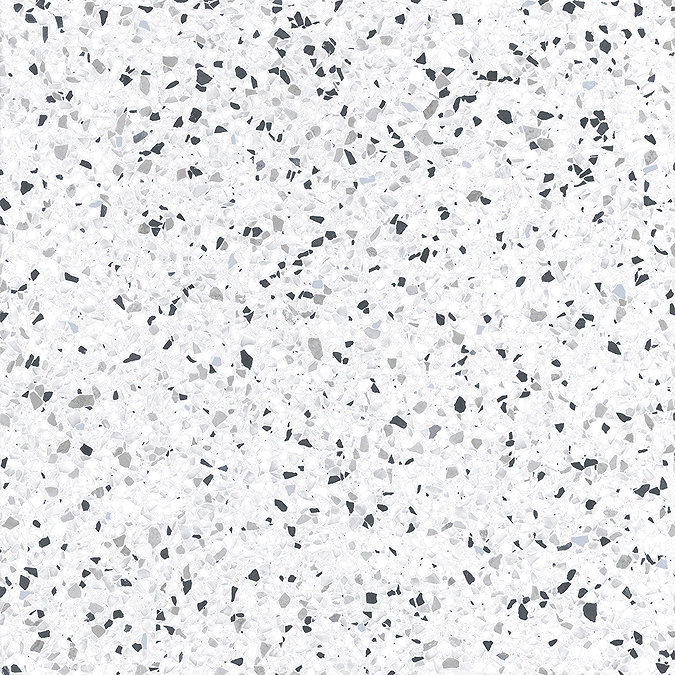 Farhill Dark Flecks Terrazzo Effect Floor Tiles - 608 x 608mm  Profile Large Image