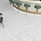 Stonehouse Studio Farhill Dark Flecks Terrazzo Effect Floor Tiles - 608 x 608mm