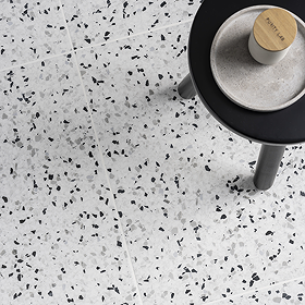 Stonehouse Studio Farhill Hexagon Dark Flecks Terrazzo Effect Wall Tiles