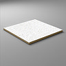 Farhill White Terrazzo Effect Floor Tiles - 608 x 608mm