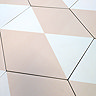 Stonehouse Studio Fiesta Hexagon Pink Geometric Wall and Floor Tiles - 225 x 259mm