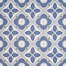 Stonehouse Studio Fleur Ink Floral Patterned Wall and Floor Tiles - 225 x 225mm