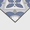 Stonehouse Studio Fleur Ink Floral Patterned Wall and Floor Tiles - 225 x 225mm