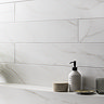 Gatley White Marble Effect Tiles
