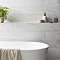 Gatley White Marble Effect Tiles