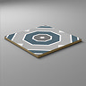 Stonehouse Studio Greenwich Navy Patterned Wall and Floor Tiles - 225 x 225mm