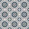 Stonehouse Studio Greenwich Navy Patterned Wall and Floor Tiles - 225 x 225mm