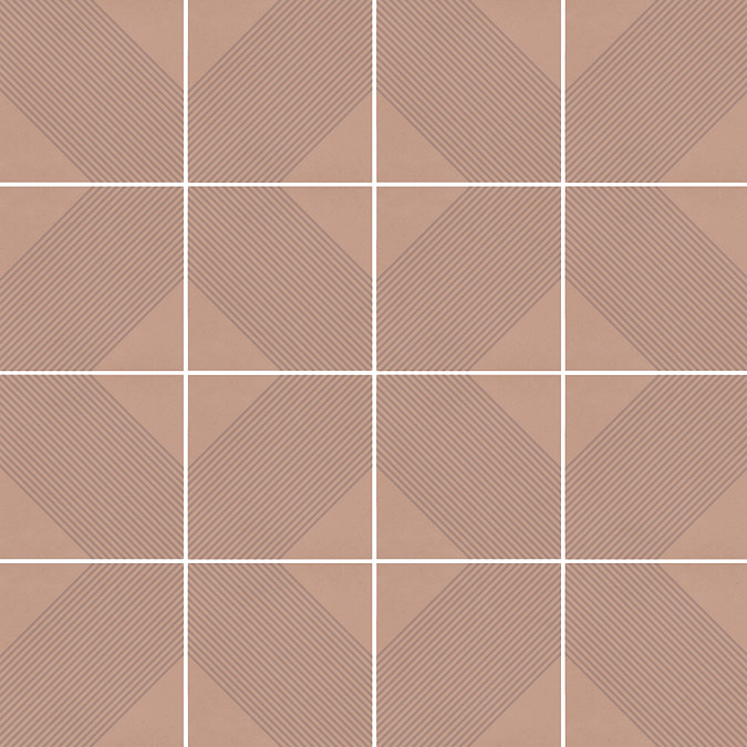 Stonehouse Studio Helsinki Brick Geometric Wall and Floor Tiles - 225 x 225mm
