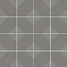 Stonehouse Studio Helsinki Charcoal Geometric Wall and Floor Tiles - 225 x 225mm