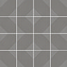 Stonehouse Studio Helsinki Charcoal Geometric Wall and Floor Tiles - 225 x 225mm