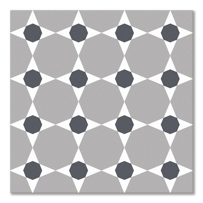 Stonehouse Studio Highgate Graphite Wall & Floor Tiles - 225 x 225mm