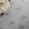 Stonehouse Studio Ibiza Dove Grey Patterned Wall and Floor Tiles - 225 x 225mm