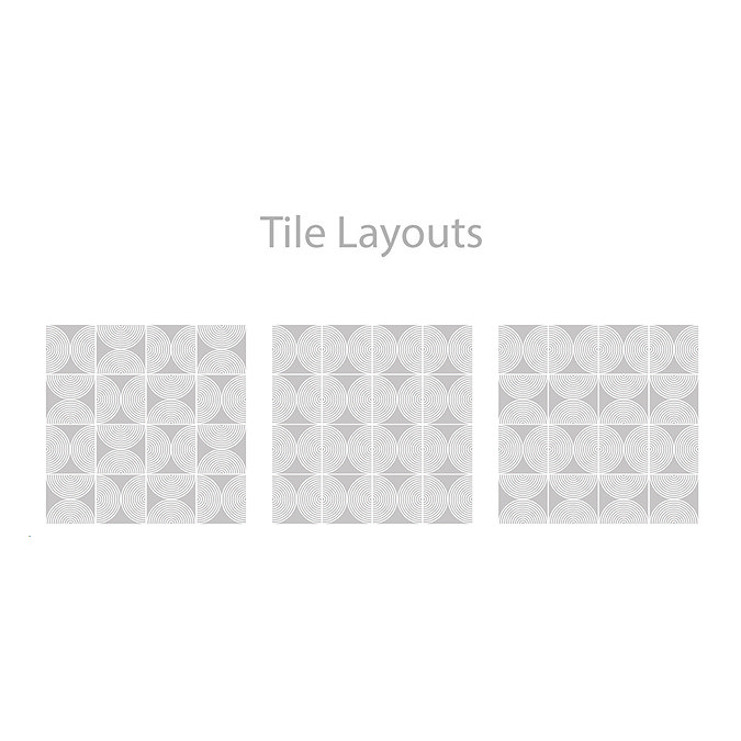 Stonehouse Studio Ibiza Mineral Patterned Wall and Floor Tiles - 225 x 225mm