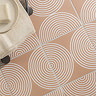 Stonehouse Studio Ibiza Peach Patterned Wall and Floor Tiles - 225 x 225mm
