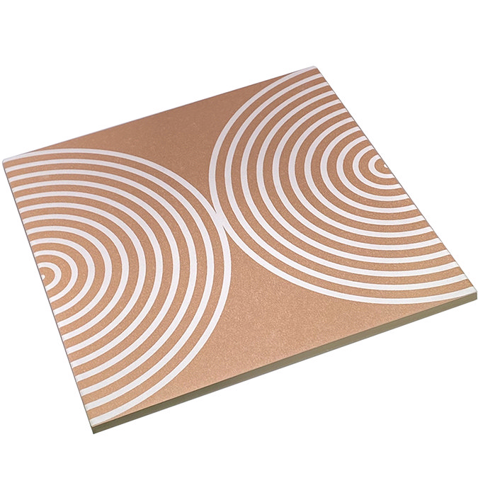 Stonehouse Studio Ibiza Peach Patterned Wall and Floor Tiles - 225 x 225mm