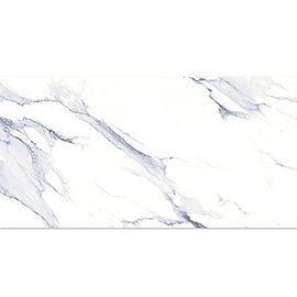 Jardine Gloss Blue Marble Effect Floor Tiles - 600 x 1200mm Medium Image