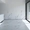 Stonehouse Studio Jardine Gloss Blue Marble Effect Rectified Wall & Floor Tiles - 600 x 600mm
