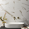 Jardine Gloss Gold Marble Effect Wall & Floor Tiles