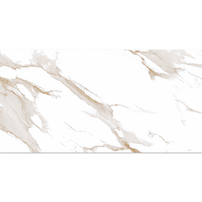 Jardine Gloss Gold Marble Effect Wall & Floor Tiles - 600 x 1200mm  Profile Large Image