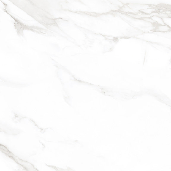 Jardine Gloss White Marble Effect Floor Tiles - 600 x 600mm  Profile Large Image