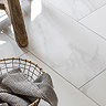Jardine Gloss White Marble Effect Wall & Floor Tiles - 300 x 600mm Profile Large Image