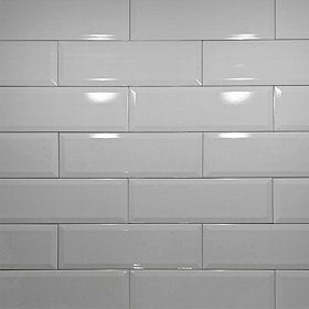 Stonehouse Studio Jasper Metro Grey Bevelled Wall Tiles - 100 x 300mm