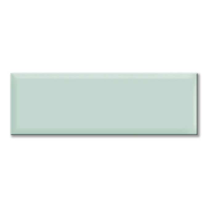 Stonehouse Studio Jasper Metro Mint Bevelled Wall Tiles - 100 x 300mm