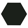 Kai Black Hexagon Wall and Floor Tiles - 258 x 290mm  Standard Large Image