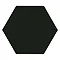 Kai Black Hexagon Wall and Floor Tiles - 258 x 290mm  Standard Large Image