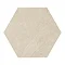 Layton Hexagon Beige Stone Effect Tiles - 200 x 240mm  Profile Large Image